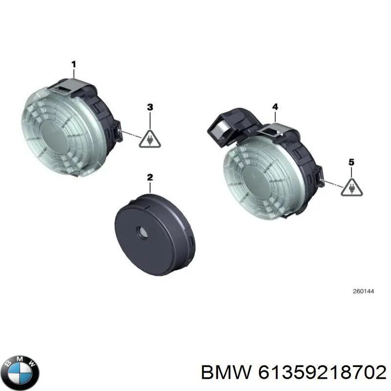 61359218702 BMW датчик дощу