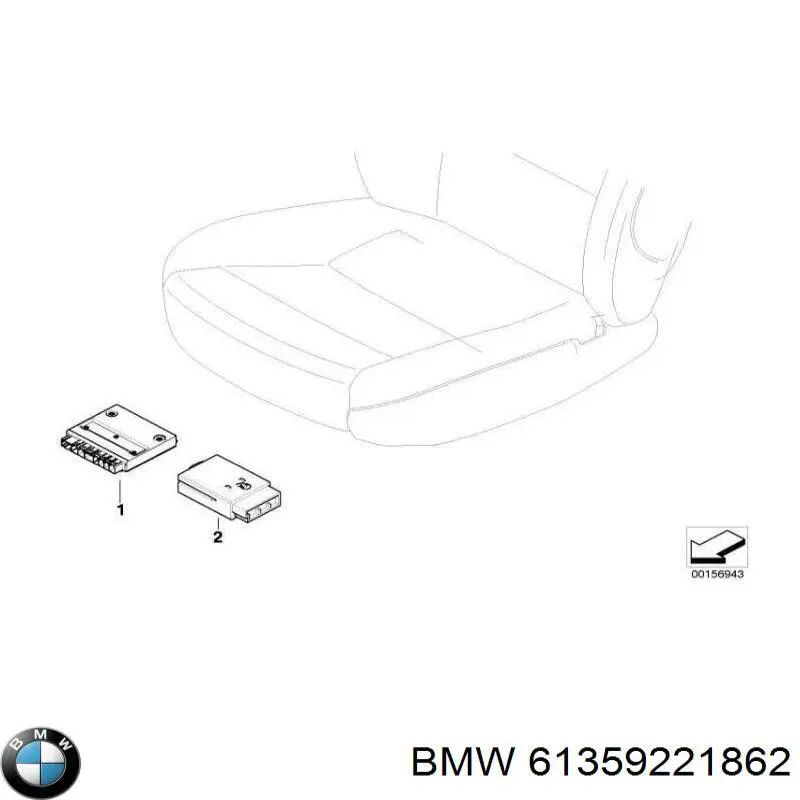  BMW 61359221862 ціна, від 28.19 USD