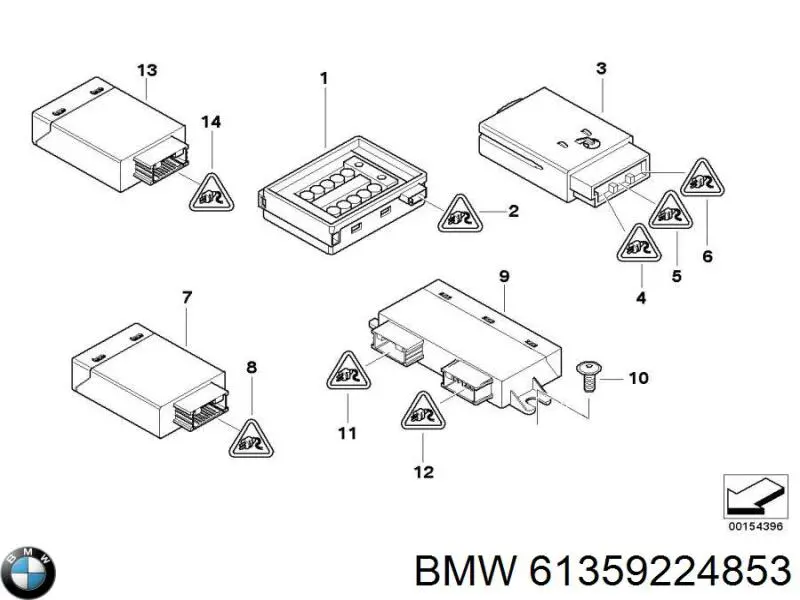 Датчик дощу BMW 9124112 ціна, від 150.69 USD