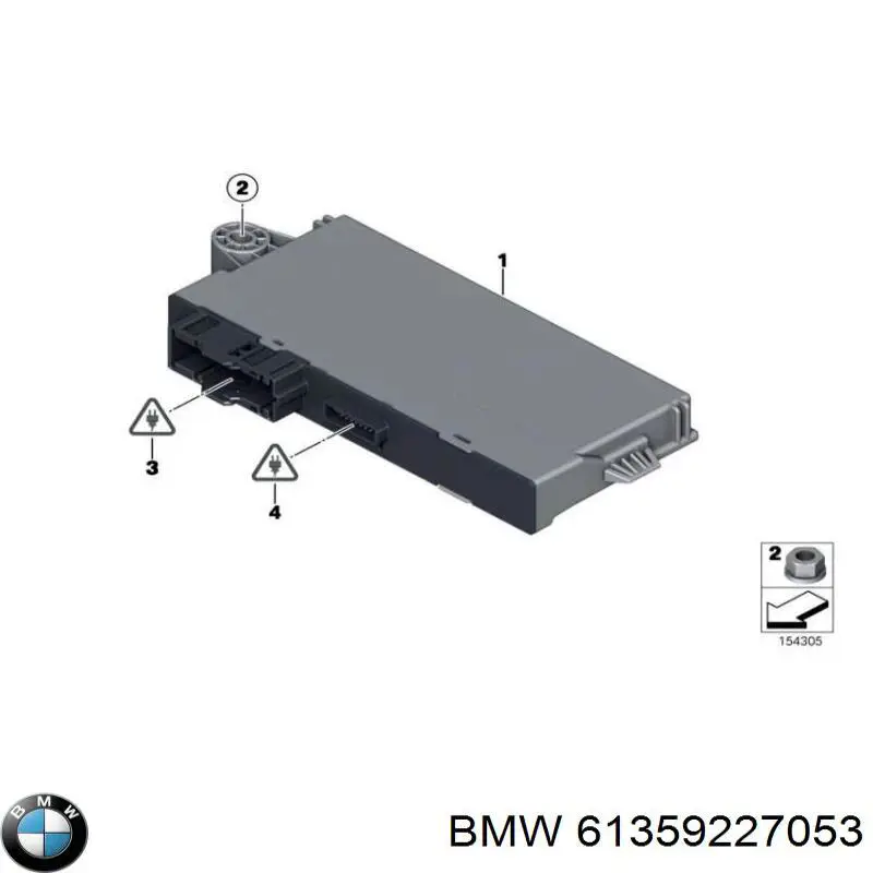 Купити 61359227053 BMW Блок комфорту