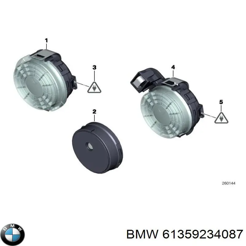 61359234087 BMW датчик дощу