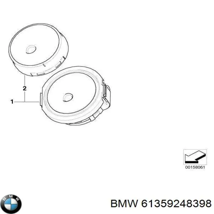 Пластина датчика дощу BMW 61359248398 ціна, від 11.11 USD