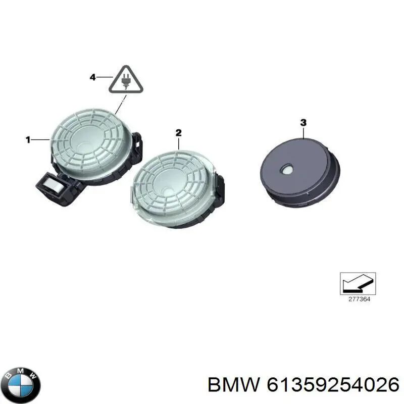 Купити 61359254026 BMW Датчик дощу