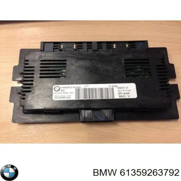 61359263792 BMW модуль керування (ебу світлом фар)