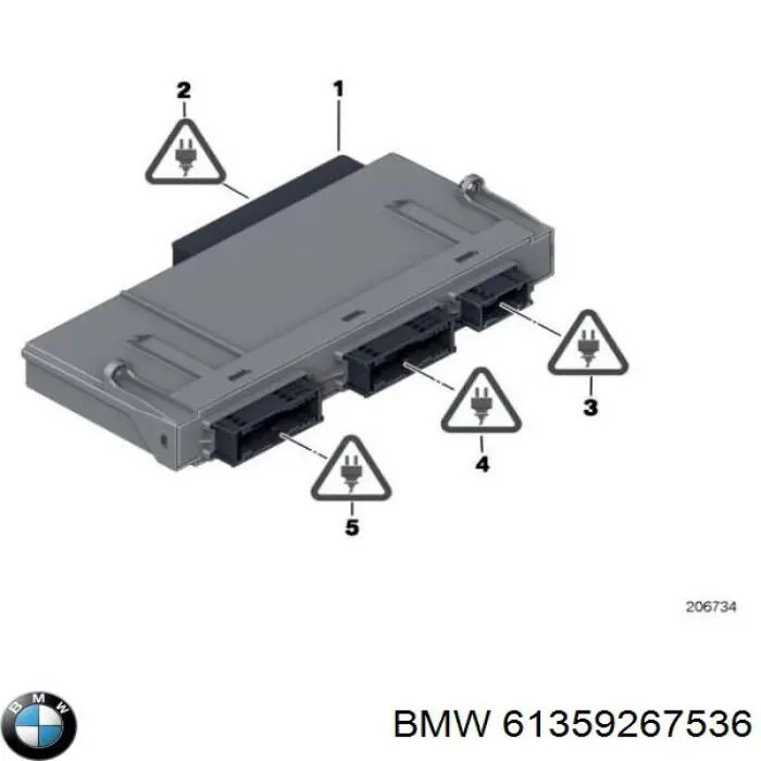  BMW 61359267536 ціна, від 25.87 USD