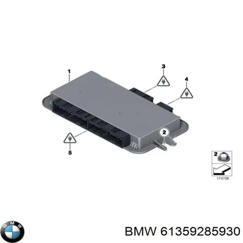 Купити 61359285930 BMW Блок комфорту