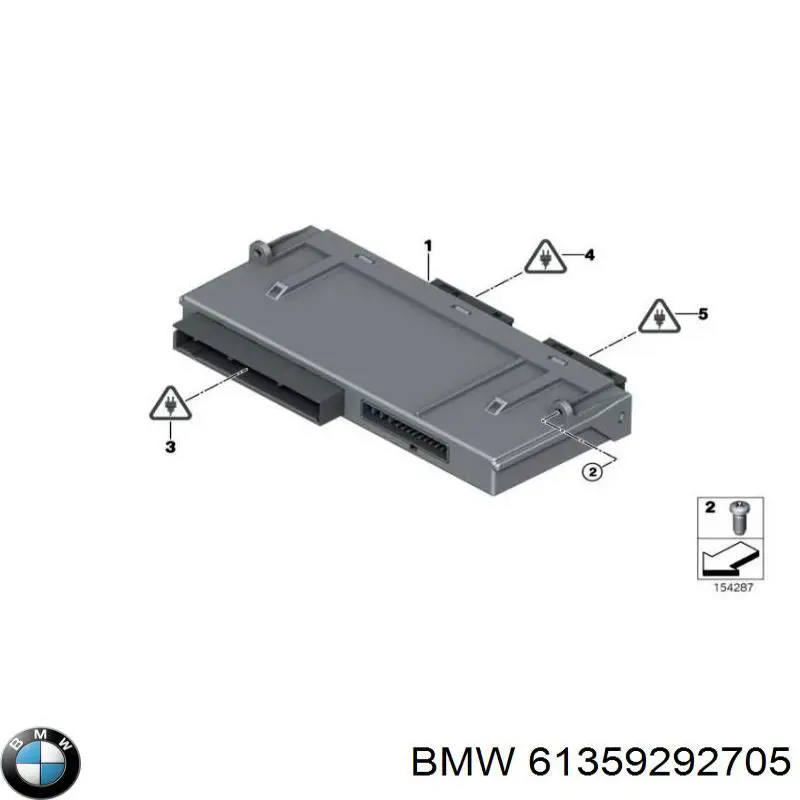 61359247463 BMW Блок управління центральним замком