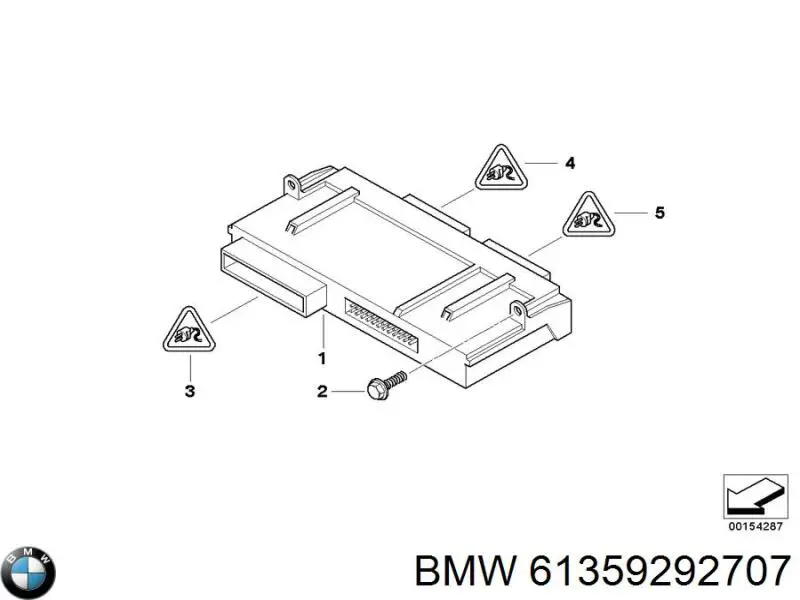 BMW 61359292707 ціна, від 53.61 USD