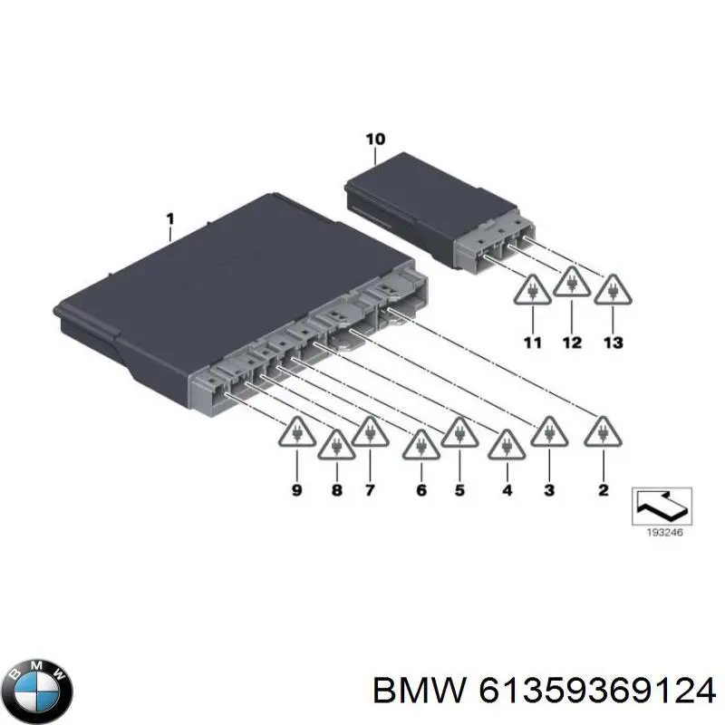  BMW 61359369124 ціна, від 28.09 USD