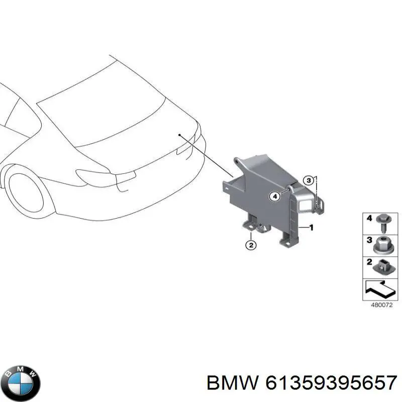 Купити 9395657 BMW Блок комфорту