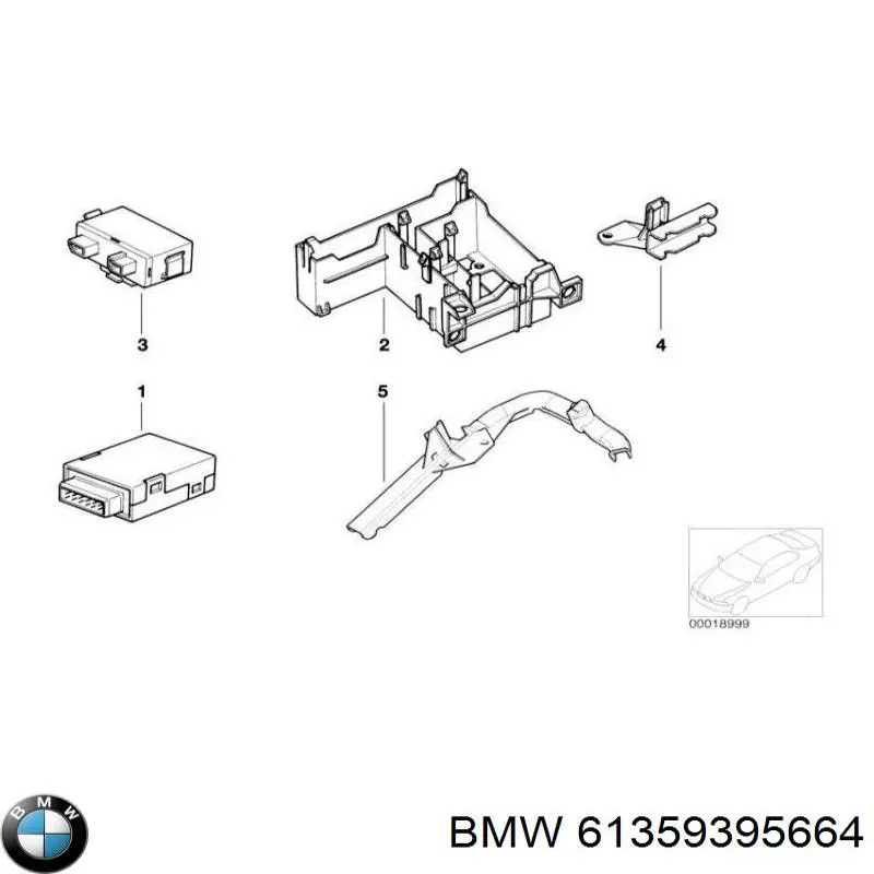 Купити 61359395664 BMW 