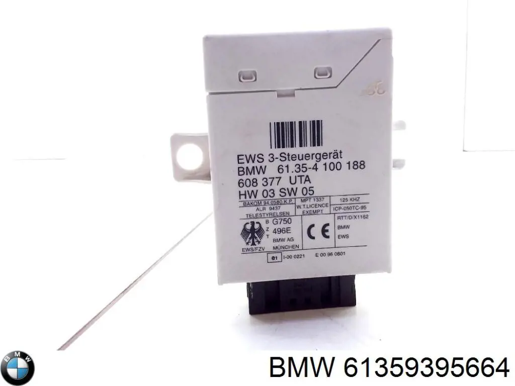  BMW 61359395664 ціна, від 9.02 USD