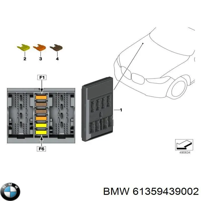  61359439002 BMW