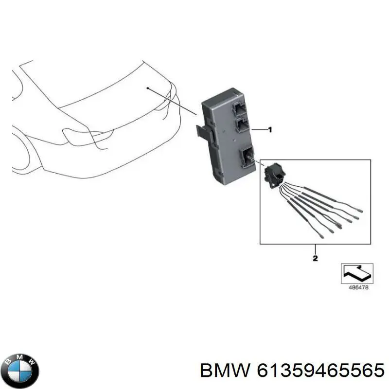 61359852928 BMW 