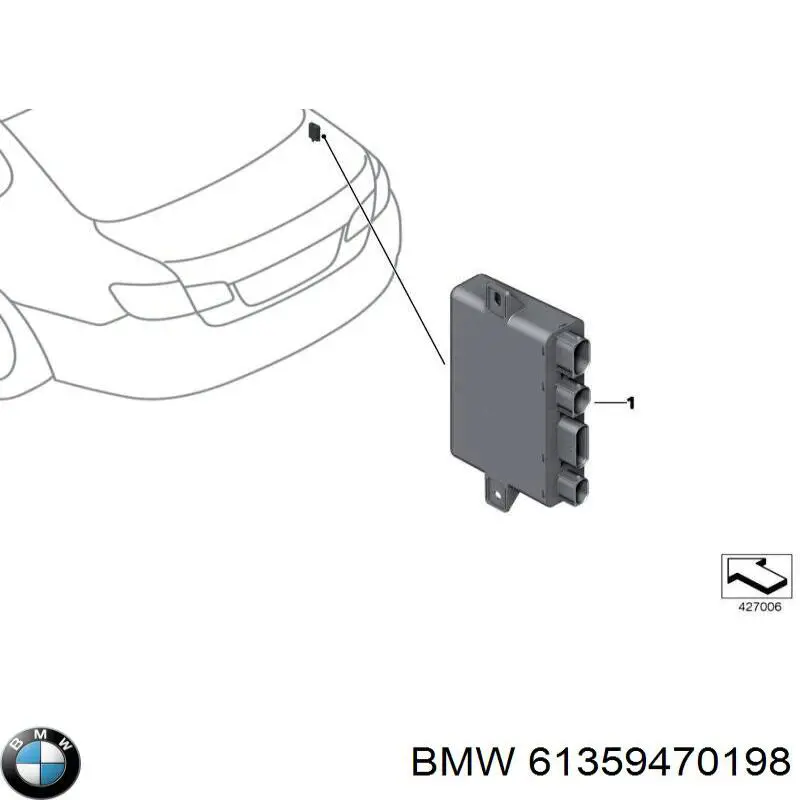 61359470198 BMW 