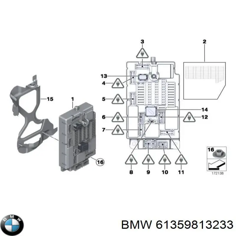  BMW 61359812535 ціна, від 369.77 USD