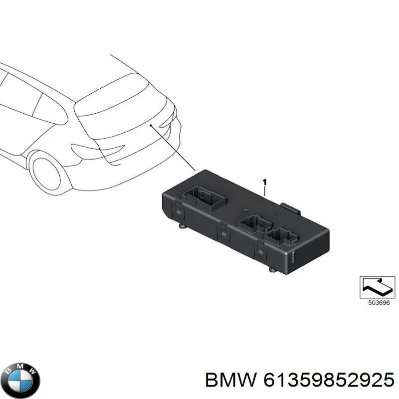  61359852925 BMW