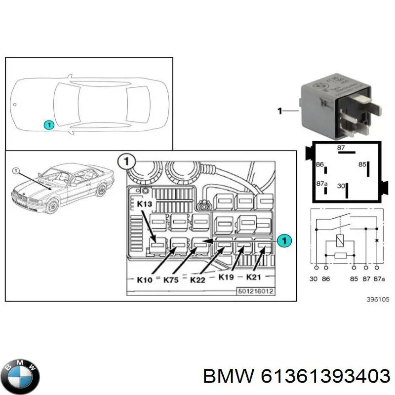 61361393403 BMW 