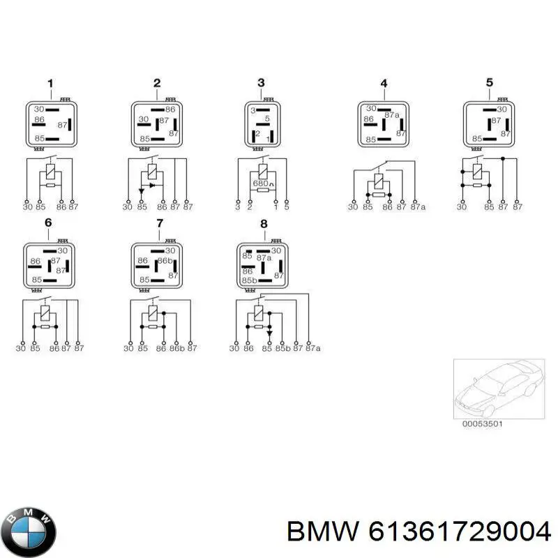 61361729004 BMW 