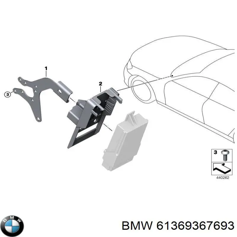 61369367693 BMW 