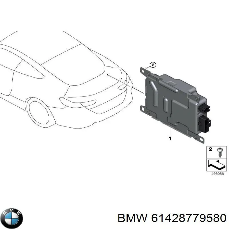  61428779580 BMW