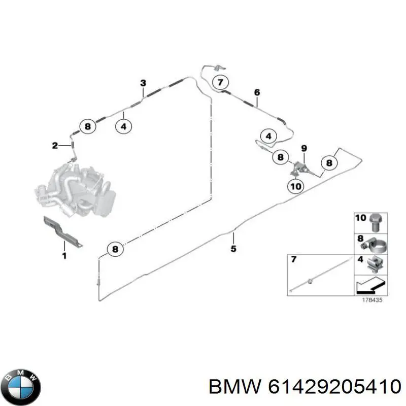 BMW 61429205410 ціна, від 17.94 USD