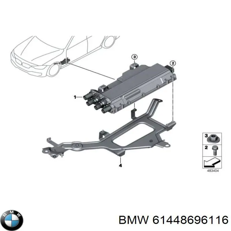 61445A5F4B3 BMW 