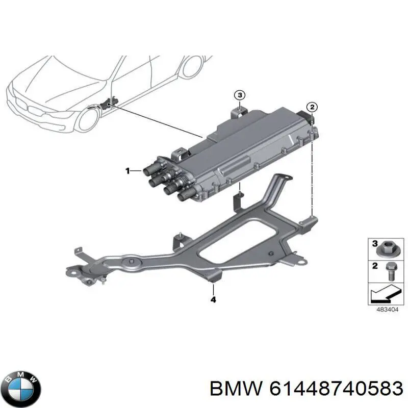  BMW 61445A5F4B3 ціна, від 696.81 USD