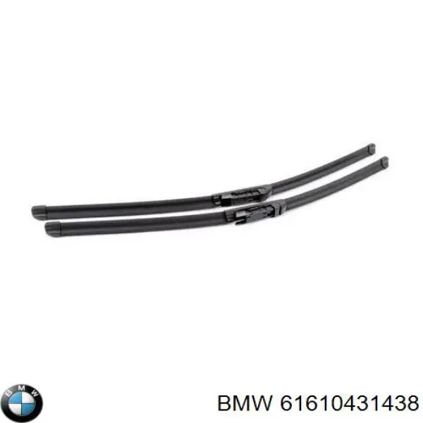 Щітка-двірник лобового скла, комплект з 2-х шт. BMW 61610431438 ціна, від 27.40 USD