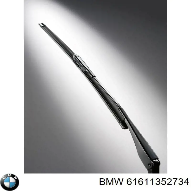 Гумка склоочисника водійська на BMW 7 (E38)