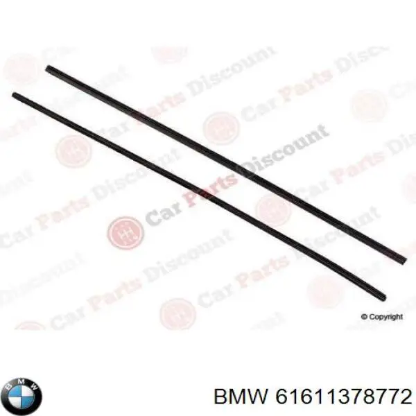 Гумка склоочисника водійська 61611378772 BMW