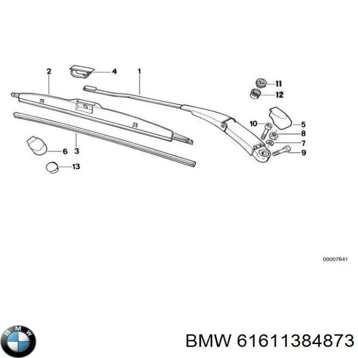 Купити 61611384873 BMW 