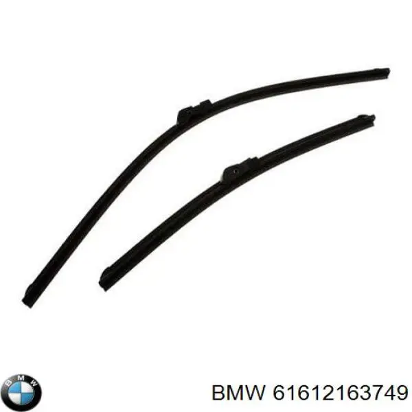 Щітка-двірник лобового скла, комплект з 2-х шт. BMW 61612163749 ціна, від 28.61 USD