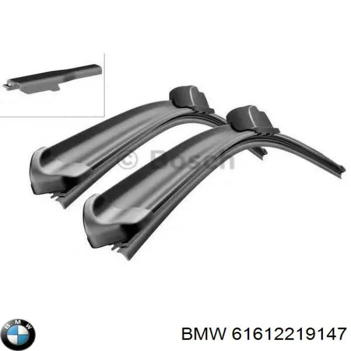 61612219147 BMW щітка-двірник лобового скла, комплект з 2-х шт.