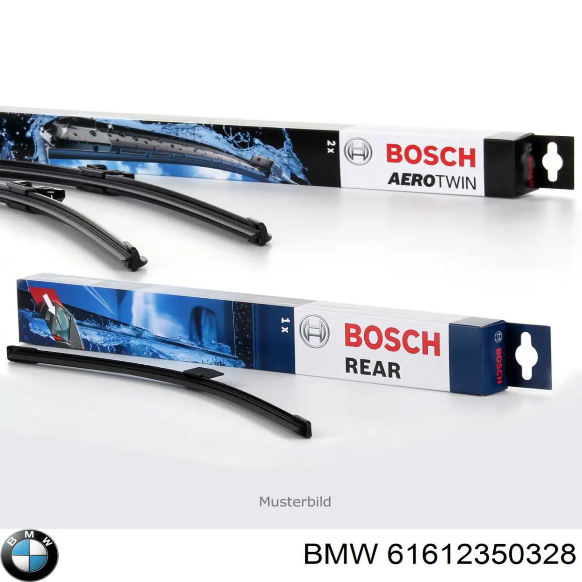 Щітки склоочисника 61612350328 BMW