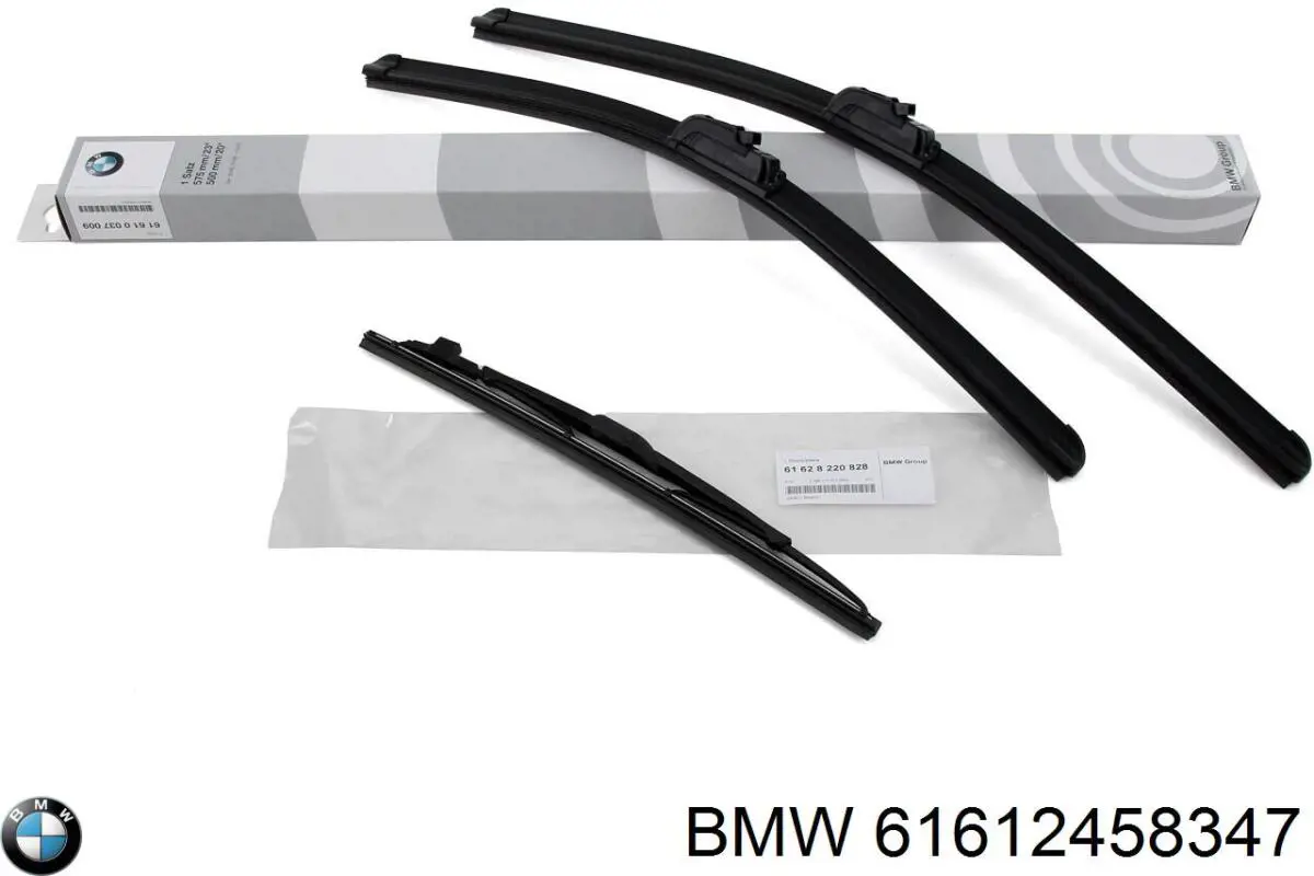 Щітка-двірник лобового скла, комплект з 2-х шт. BMW 61612458347 ціна, від 27.68 USD