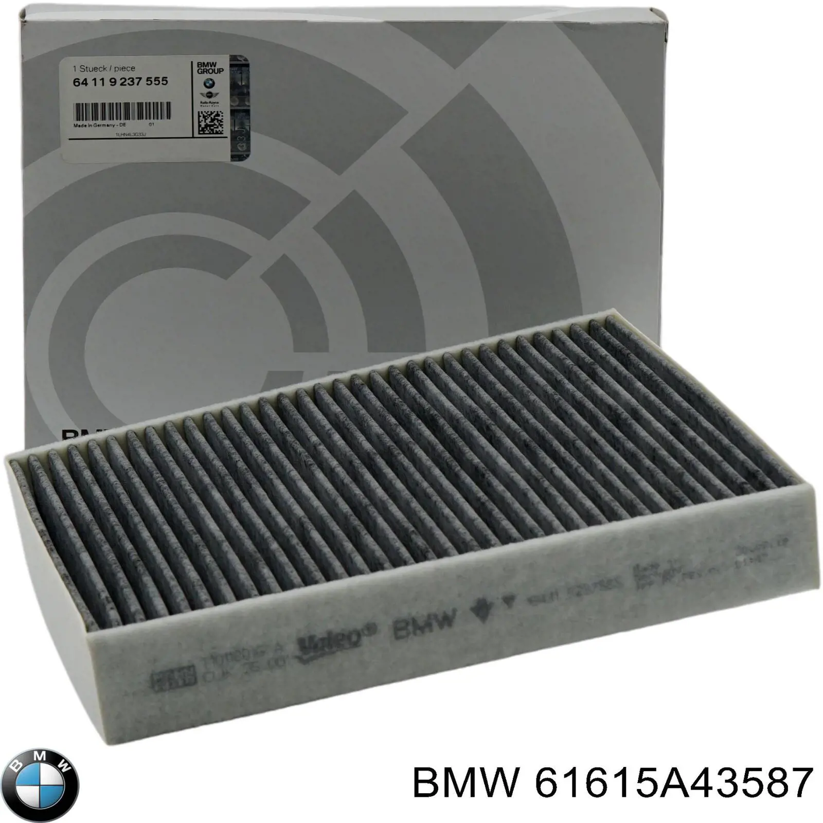Щітки склоочисника 61615A43587 BMW