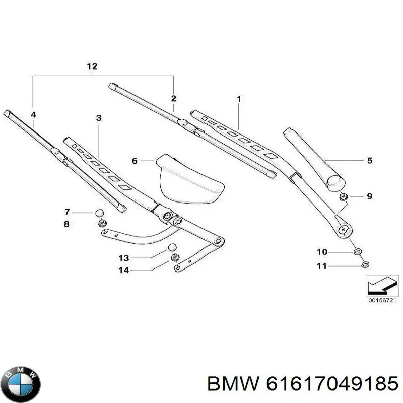  61617049185 BMW