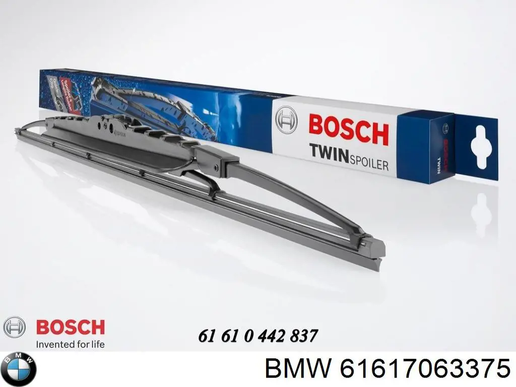Щітки склоочисника 61617199887 BMW