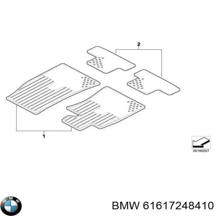 BMW 61617248410 ціна, від 5.26 USD
