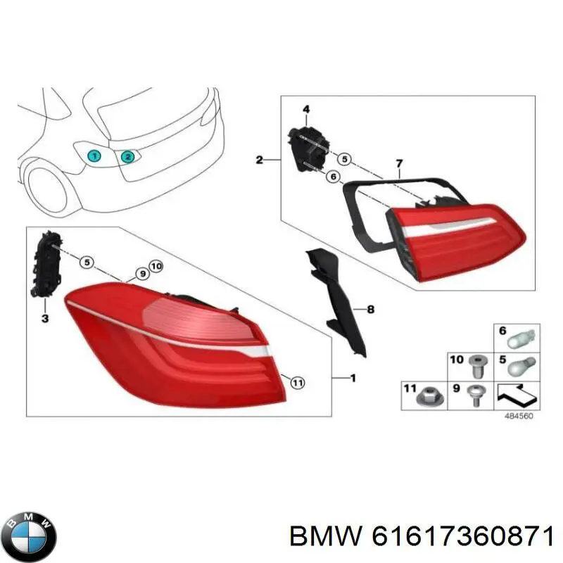 61617360871 BMW 