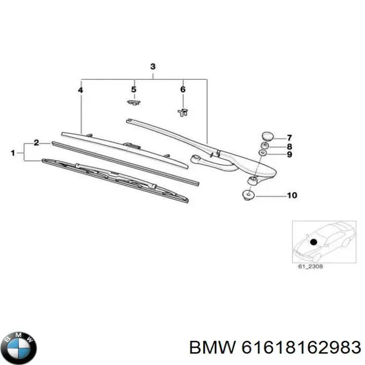  61618162983 BMW