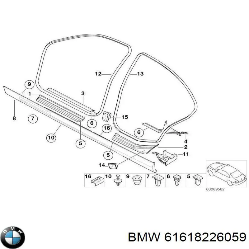  61618226059 BMW