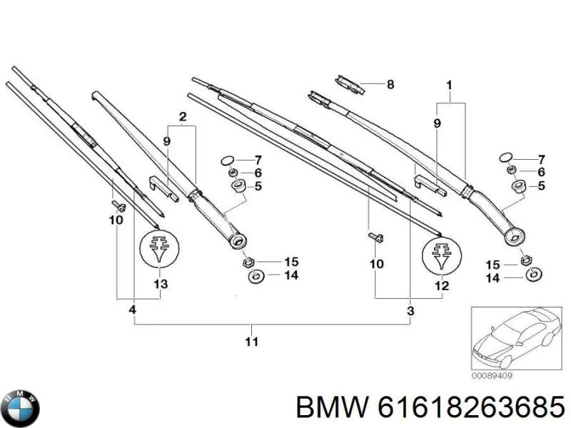61618263685 BMW 
