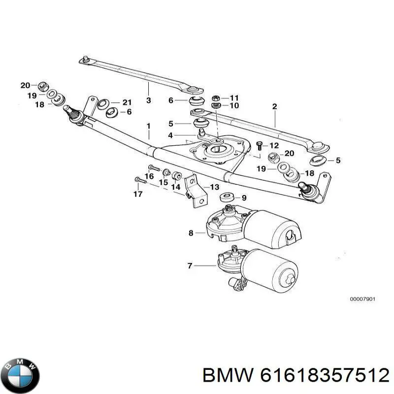  BMW 61618357512 ціна, від 27.15 USD