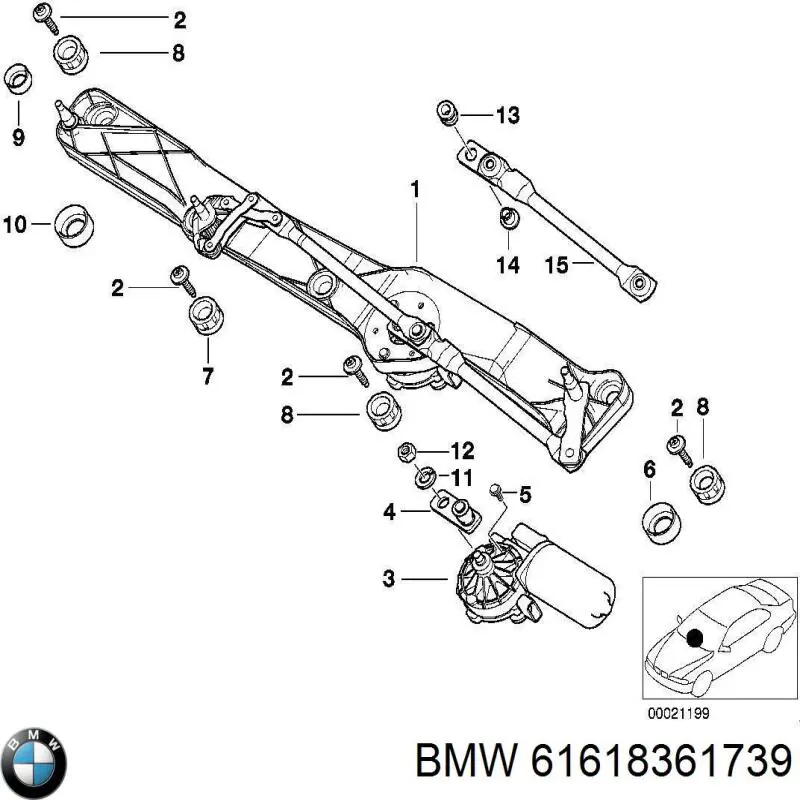 61618361739 BMW 