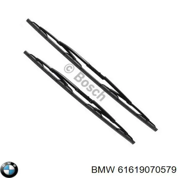 Щітка-двірник лобового скла, комплект з 2-х шт. BMW 61619070579 ціна, від 25.03 USD