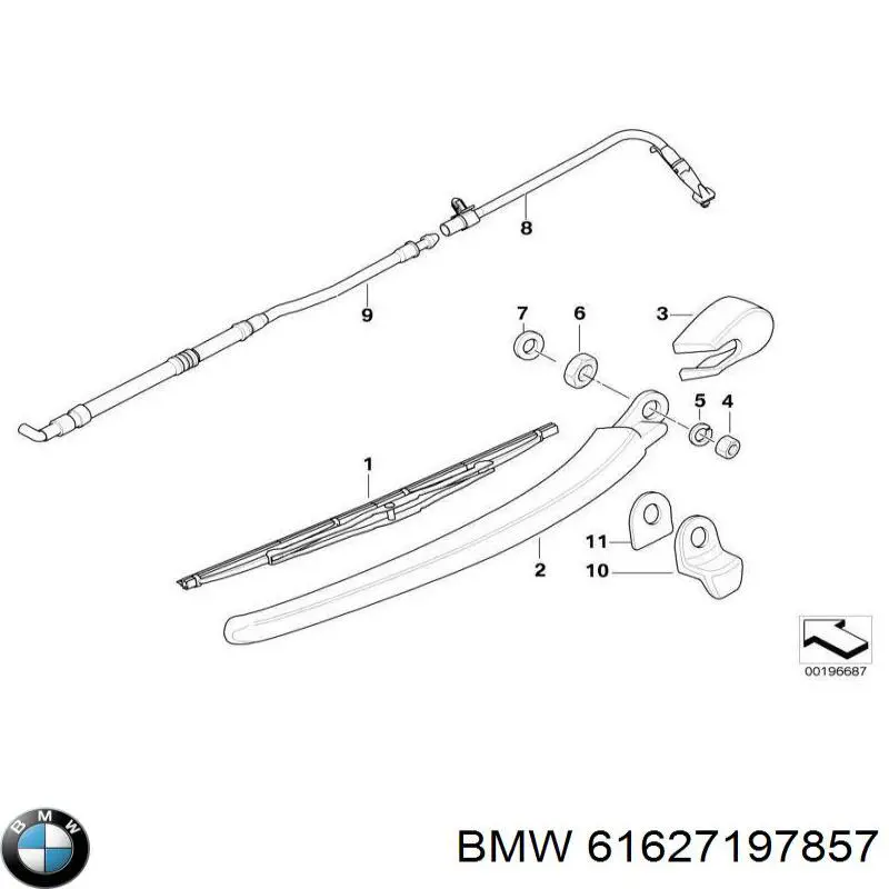 Прокладка адаптера маслянного фільтра BMW 61627197857 ціна, від 1.47 USD