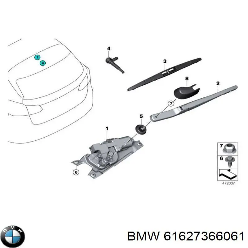  61627366061 BMW