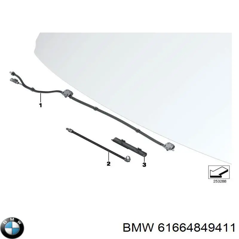 61664849411 BMW 